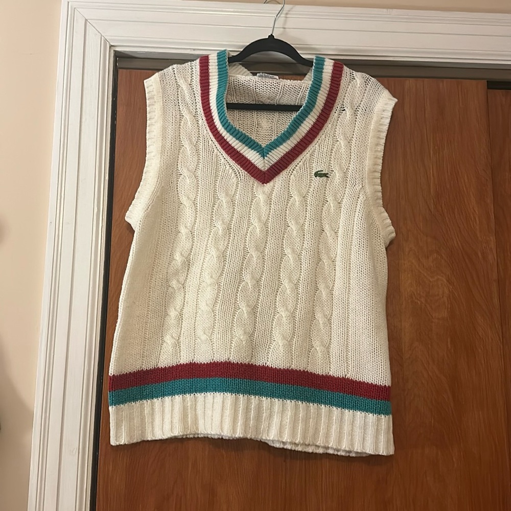 Vintage Lacoste Sweater Vest